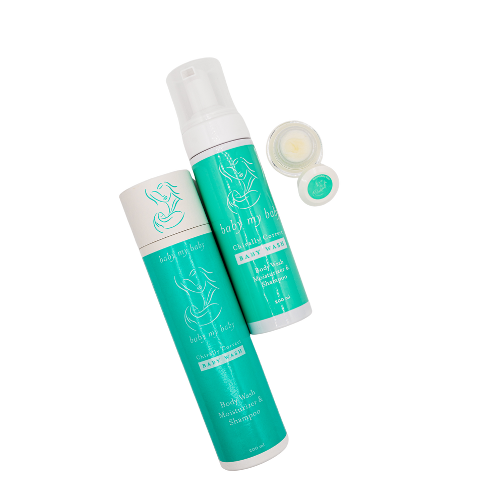 
                      
                        Baby My Baby Chirally Correct BABY WASH, MOISTURIZER & SHAMPOO Balm Set (EU)
                      
                    