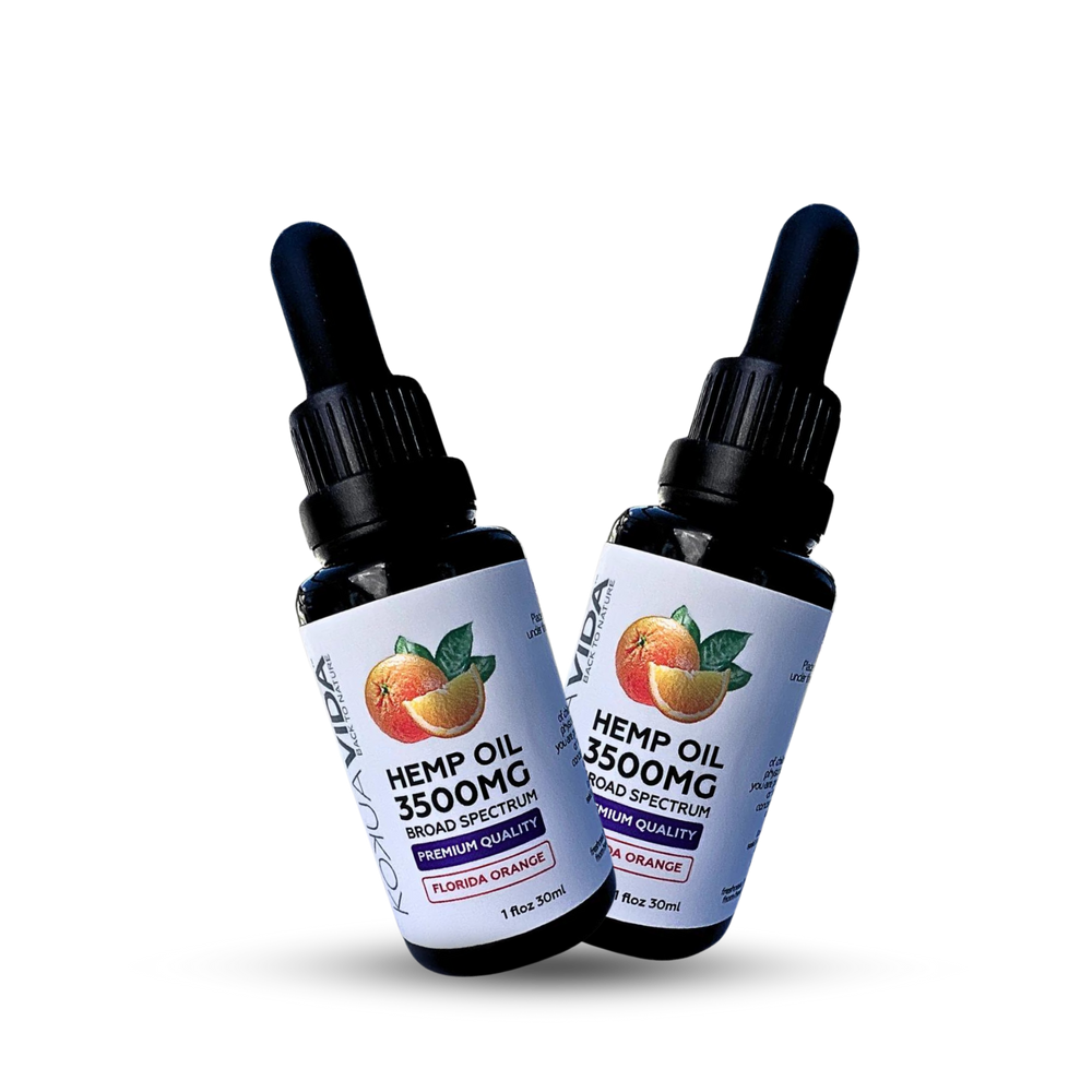 Broad Spectrum CBD Oil 2x3500mg - Florida Orange (EU)